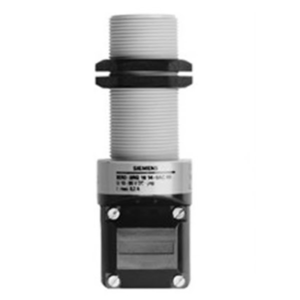 Sensor proximidad capacitivo 40 mm, alimentacion  20- 250 VAC, NO/NC, conexion camara de conexion, Sn 20 mm, montaje rasante